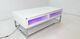 Elements International Chandra Glossy White Coffee Table with LED and Battery Pack-1
