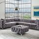ACME Furniture Wugtyx Dark Gray Ottoman-1