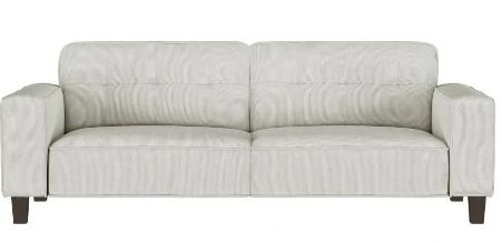 Coaster® Deerhurst 2-piece Greige Upholstered Track Arm Sofa Set-2