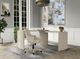 Riverside Furniture Maren White Sand Swivel Desk-1