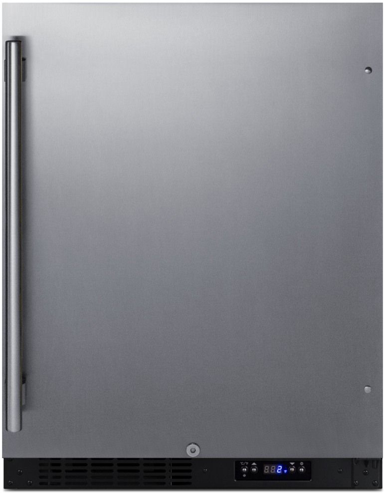 Summit® 4.0 Cu. Ft. Stainless Steel Undercounter Freezer