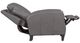 Parker House® Hunter Echo Gray Manual Recliner-1