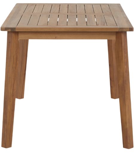 Signature Design by Ashley® Janiyah Light Brown Wooden Outdoor Dining Table-2