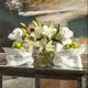 Harp & Finial® Chimp White Tray Statue-2