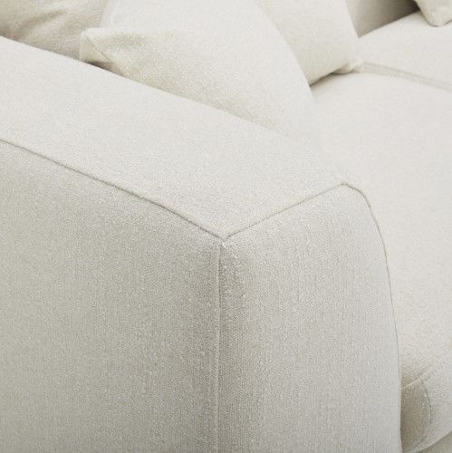 Moe's Home Collection Lowtide 3-Piece Warm White Modular Sofa-3