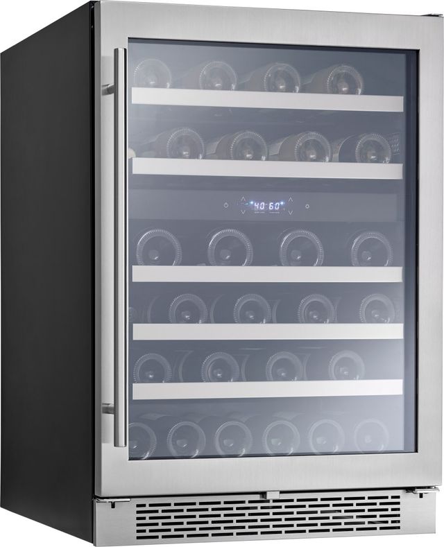 LuxeAir 5.2 Cu. Ft. Stainless Steel Dual Zone Wine Cooler-1