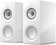 KEF R3 Meta 6.5" White Gloss Bookshelf Speakers-0