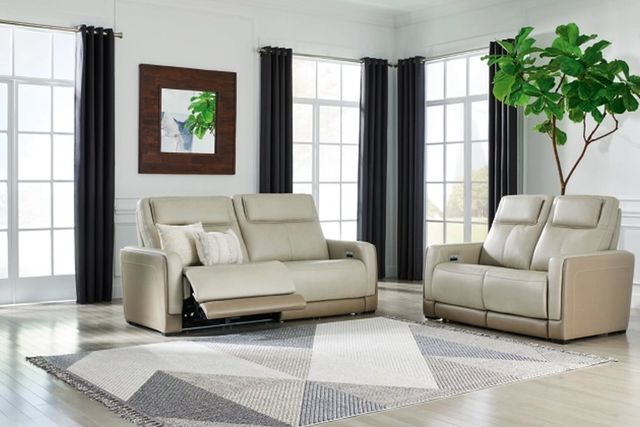 Signature Design by Ashley® Battleville 2-Piece Almond Living Room Set-3