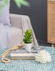 A & B Home 2-Piece Green Potted Faux Aloe and Jasmine Plant Set-2