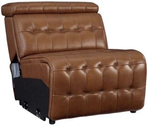 Signature Design by Ashley® Temmpton Chocolate Manual Headrest Armless Chair