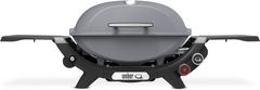 Weber® Q 2800N+ 2-Burner Smokey Gray Tabletop Liquid Propane Gas Grill