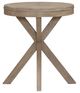 Liberty Furniture Brentwood Sandstone Round End Table-3