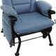 Fauteuil inclinable manuel de PEL International AGE série 76 - Bleu-1