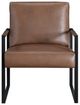 Homelegance® Trent Black/Brown Accent Chair-2