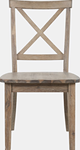 Jofran Inc. Eastern Tides X Back Dining Chair-1
