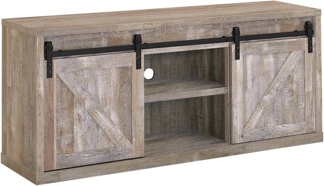 Coaster® Brockton Weathered Oak 59" TV Console-0