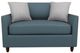 Best® Home Furnishings Customizable Bayment Leather Chair and A Half with Dark Walnut Legs-1