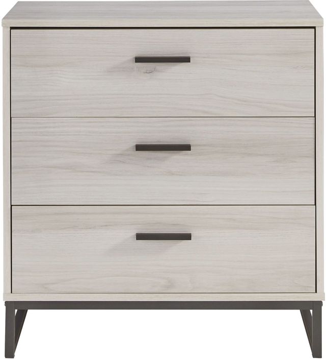 Signature Design by Ashley® Socalle Natural Three Drawer Chest-1