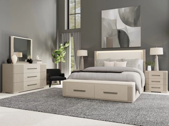 Riverside Furniture Alexis Latte Essence Mirror-1