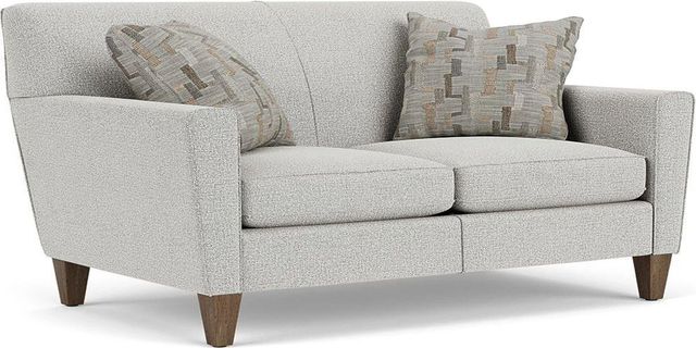 Flexsteel® Digby Silver Glacier Loveseat-0