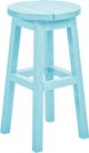 C R Plastics Generation Line Aqua Counter Stool-0