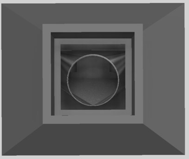 Vent-A-Hood® 36" Gunsmoke Euro-Style Island Range Hood-1