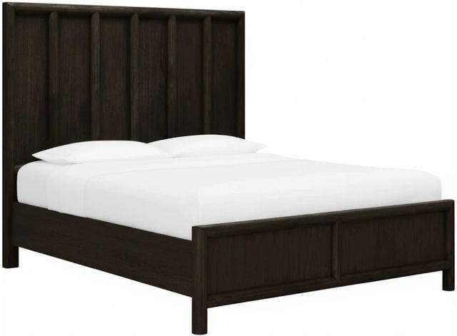 Modus Furniture Dorsey Basalt Gray Queen Panel Bed-0