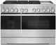 Jenn-Air® NOIR™ 48" Floating Glass Black Pro Style Dual Fuel Range-0