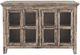 Jofran Inc. Rustic Shores Gray Wash 4-Door Low Accent Cabinet-2