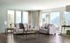 Furniture of America® Croydon 2-Piece Light Gray Sofa Set-0