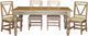 Million Dollar Rustic Carolina Light Barnwood Dining Table-1