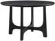 Bassett Mirror Dunningan Matte Black Dining Table-0