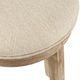 Olliix by INK+IVY Light Grey Oaktown Backless Bar Stool with Swivel Seat-2