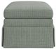 Flexsteel® Customizable Eleanora Fabric Ottoman-3