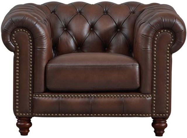 Hydeline® Alton Bay Caramel Brown Chair-0