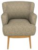 Best® Home Furnishings Customizable Kelida Swivel Chair with Honey Birch Legs-1