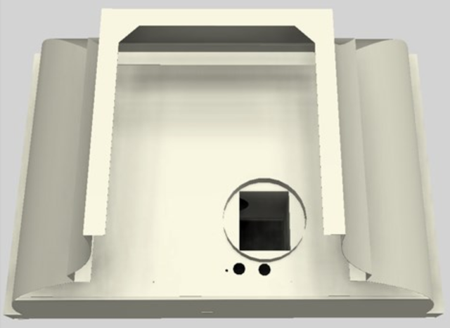 Vent-A-Hood® Designer Series 36" Biscuit Wall Mounted Range Hood-2