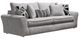 American Wholesale Furniture Sonar Light Dove Sofa-0