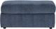 Kevin Charles® Noah Maguire Indigo Ottoman-1