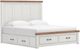 Benchcraft® Savonport 3-Piece Brown/White King Panel Storage Bedroom Set-2