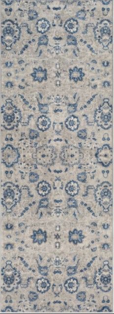 Surya Monaco Denim/Ivory 4'x6' Area Rug-2