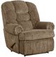 American Wholesale Furniture Bigmans Taupe Manual Recliner-0