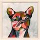 Stylecraft Abstract French Bulldog Wall Art-0
