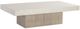 Bernhardt Beauclair Vintage Crema Cocktail Table with Flaxen Base-0