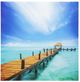 YHD Caribbean Jetty Wall Art-0