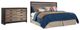 Signature Design by Ashley® Harlinton 2-Piece Warm Gray/Charcoal King Panel Headboard Bed Set-0