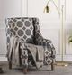 Jofran Inc. Sanders Gray Accent Chair-1