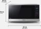 Panasonic® Genius® 2.2 Cu. Ft. Stainless Steel Countertop Microwave-1