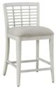 American WoodCrafters Beach Comber 7-Piece Brown/Weathered White Counter Dining Set -3