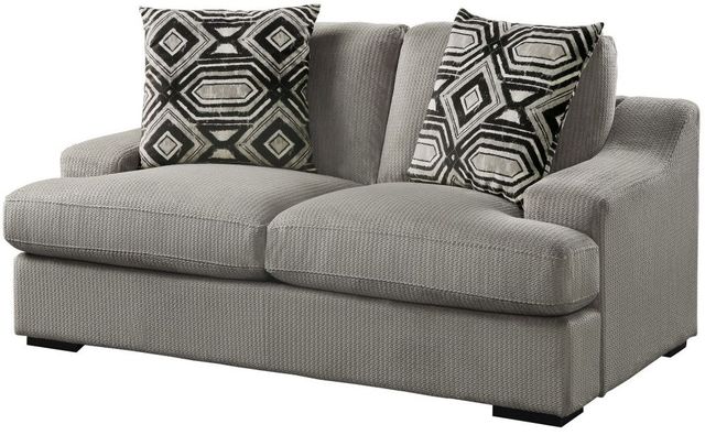 Mazin Furniture Orofino Gray Loveseat-0